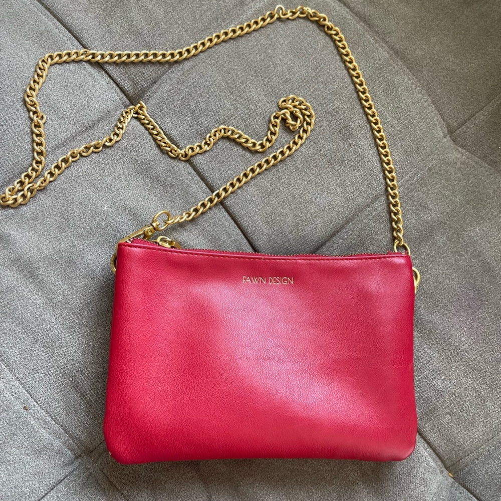 Red fawn design Crossbody!